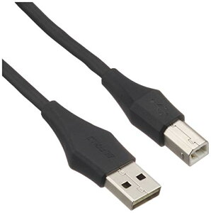 �o�b�t�@���[ BUFFALO �ǂ�����USB2.0�P�[�u�� (A to B) 2m �u���b�N BSUABDU220BKA