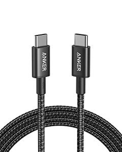 Anker 333 ���ϋv�i�C���� USB-C & USB-C 2.0 100W �P�[�u�� USB PD�Ή� MacBook Pro/Air i
