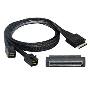 xiwai OCuLink PCIe PCI-Express SFF-8611 8X 8 ���[�� - �f���A�� SFF-8087 4X SSD
