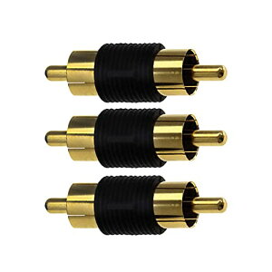 YFFSFDC RCA�I�X to RCA�I�X ���p�A�_�v�^ 3�Z�b�g �����b�L RCA�R�l�N�^ RCA�v���O �����A�_�v�^ �f���A����AV�p