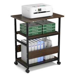 DEWEL �v�����^�[�� ��60×���s40×����70cm �L���X�^�[�t�� �v�����^�[���b�N 3�i ���I���� ���ω׏d60kg �ؐ� �X���C�h�I