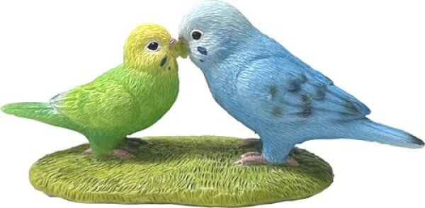 ダイカイ セキセイインコのキス 10.9×4×4.6cm 79458