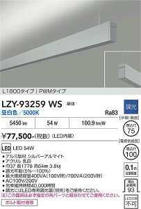 LZY-93259WS�@LED�y���_���g �@LED 54W 5000K L1800 �^���^�C