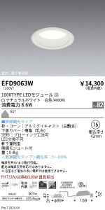EFD9063W�@�x�[�XDL_��75�g��_1000�^�C�v4000K_�g�U�@ENDO �����Ɩ� �G���h�E �y3980�~�ȏ�(�ō�)�ő��������z