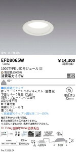 EFD9065W�@�x�[�XDL_��75�g��_1000�^�C�v3000K_�g�U�@ENDO �����Ɩ� �G���h�E �y3980�~�ȏ�(�ō�)�ő��������z