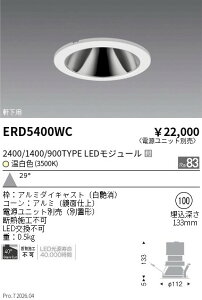 ERD5400WC�@�����O���A���X�_�E��_2400 1400 900_3500K�@ENDO �����Ɩ� �G���h�E �y3980�~�ȏ�(�ō�)�ő��������z
