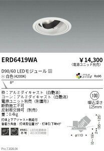 ERD6419WA�@DUAL�@���j�o�[�T��DL�@D90 D60�@4200K�@���p�@ENDO �����Ɩ� �G���h�E �y3980�~�ȏ�(�ō�)�ő��������z