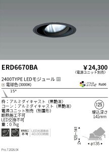 ERD6670BA�@COB���j�oDL���R�[���@2400�^�C�v�@3000K�@���p�@ENDO �����Ɩ� �G���h�E �y3980�~�ȏ�(�ō�)�ő��������z