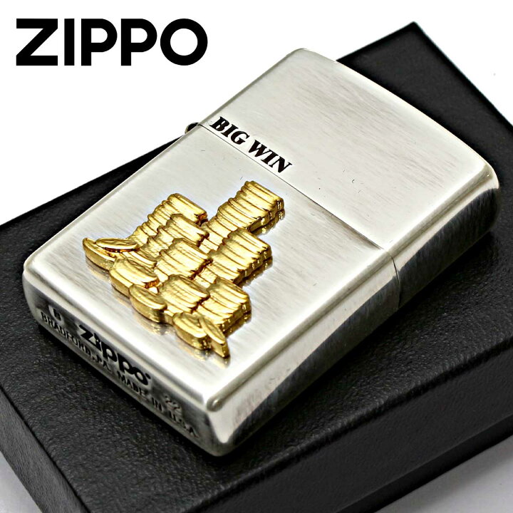 楽天市場】Zippo ジッポライター ビッグウィン 大勝利 コインの山 