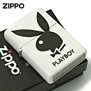 Zippo Wb|C^[ vC{[C oj[  S zCg PLAYBOY logo White Z214-104661 [֐pi