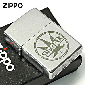 Zippo Wb|C^[ }t@i Marijuana Leaf Series LEGAL stamp Z207-112478 [֐pi