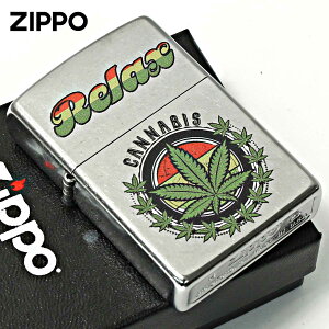 Zippo Wb|C^[ }t@i Marijuana Leaf Series Relax Leaf Z207-112481 [֐pi