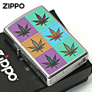 Zippo Wb|C^[ }t@i Marijuana Leaf Series Colorful Leaves Z207-112483 [֐pi