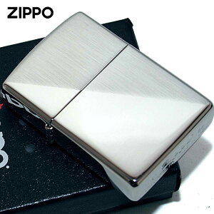 Zippo �W�b�|���C�^�[ �X�^���_�[�h�n�[�t �T�e�[�i �|���b�V�� �V���o�[ Standard half 1201S264 ���[���֐�p���i