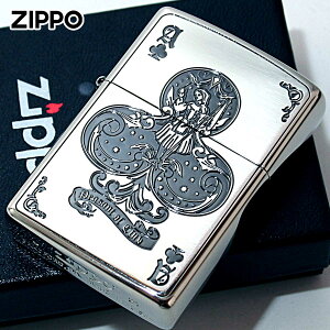 Zippo �W�b�|���C�^�[ �f�r�� �g�����v �N���[�o�[ �V���o�[ Devil Trump 1201S286 ���[���֐�p���i