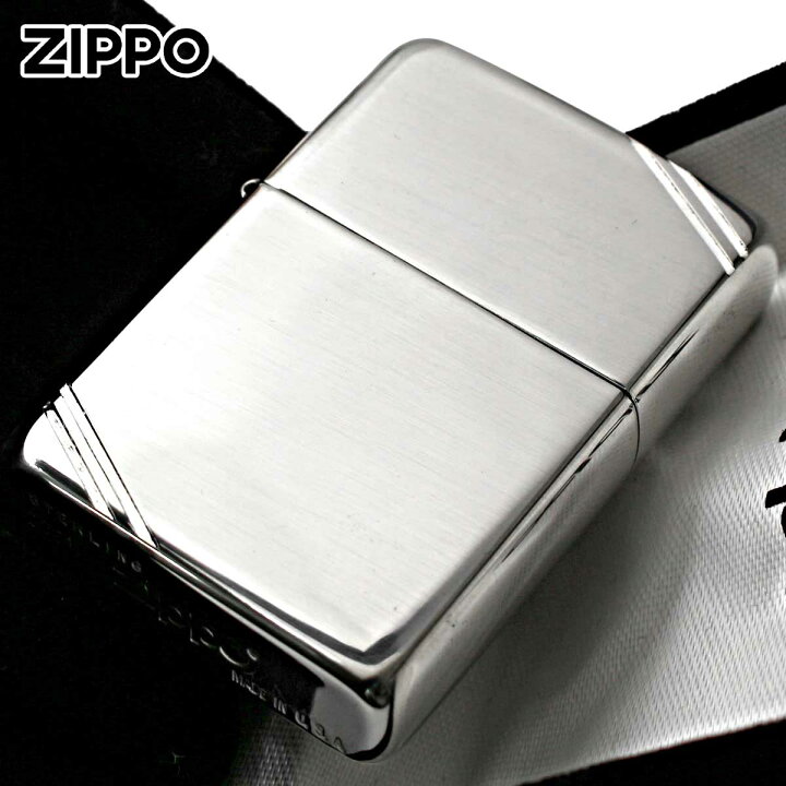 楽天市場】Zippo ジッポライター 純銀 スターリングシルバー 925 