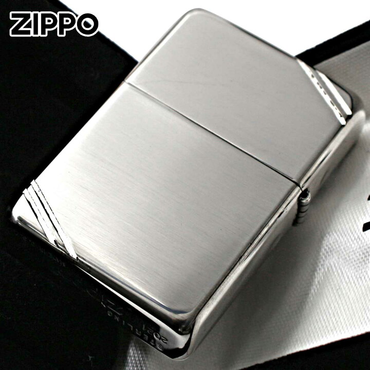 楽天市場】Zippo ジッポライター 純銀 スターリングシルバー 925 