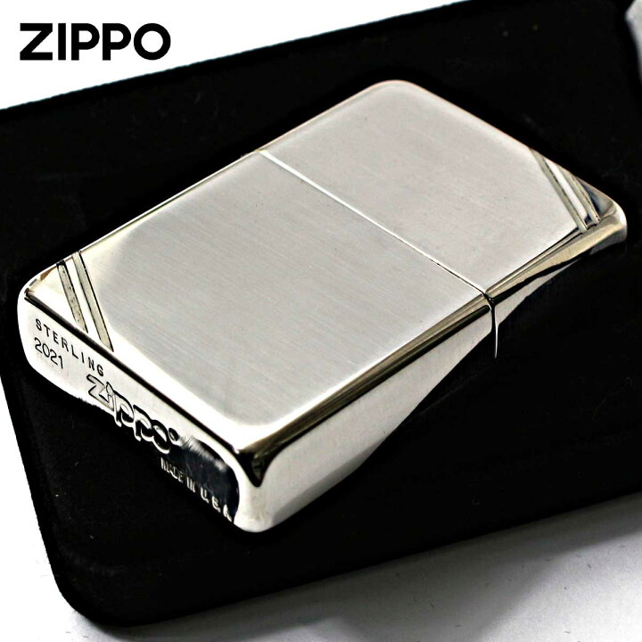 楽天市場】Zippo ジッポライター 純銀 スターリングシルバー 925 