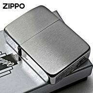Zippo ジッポライター 1941レプリカ 無地 つや消し ブラッシュドクローム Brushed Chrome No.1941 メール…