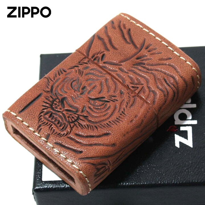 楽天市場】Zippo ジッポライター 革巻き レザー ワークス カオス 