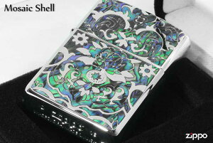 Zippo �W�b�|���C�^�[ �󂠂� �A�[�}�[ �V�F�� ���U�C�N�V�F�� ARMOR Mosaic Shell Diano Silver A ���[���֐�p���i