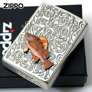 Zippo �W�b�|���C�^�[ ���o�� � ���B���e�[�W ���󃁃^�� �C���� Vintage Cloisonne fish metal Salt Water Fish AN-���o�� ���[���֐�p���i