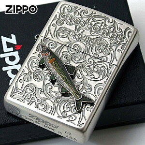Zippo Wb|C^[  A Be[W 󃁃^ W Vintage Cloisonne fish metal Fresh Water Fish AN-A [֐pi