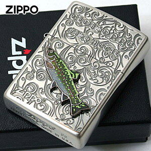 Zippo �W�b�|���C�^�[ �u���b�N�g���E�g ���B���e�[�W ���󃁃^�� �W���� Vintage Cloisonne fish metal Fresh Water Fish AN-�u���b�N�g���E�g ���[���֐�p���i