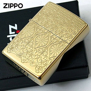 Zippo Wb|C^[ [sA [X S[h European Lace Titanium Coating Gold [֐pi