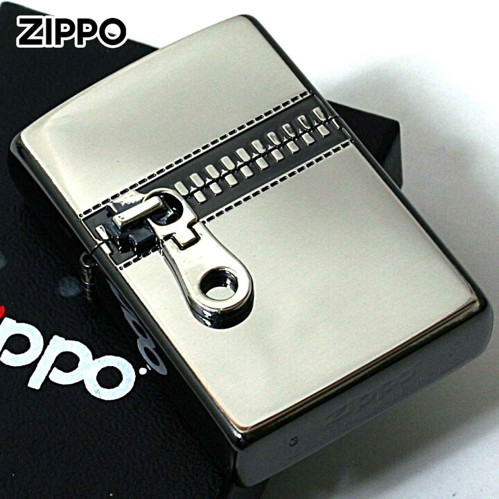 楽天市場】Zippo ジッポライター ジッパー メタル 両面加工 ZIPPER 