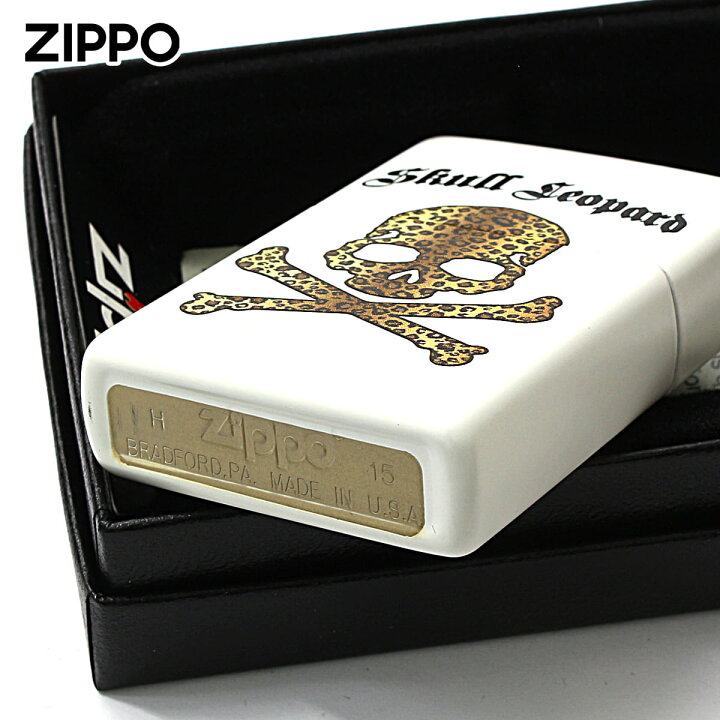 楽天市場】Zippo ジッポライター スカル ドクロ 骸骨 レオパード柄 