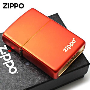 Zippo �W�b�|���C�^�[ ���^���b�N ���b�h �W�b�| ���S Metallic Red Matte �h�� 49475ZL ���[���֐�p���i
