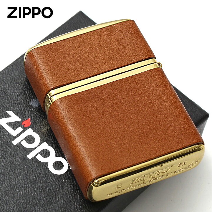 楽天市場】Zippo ジッポライター アーマー 革巻き 牛革 ジッポ ロゴ 