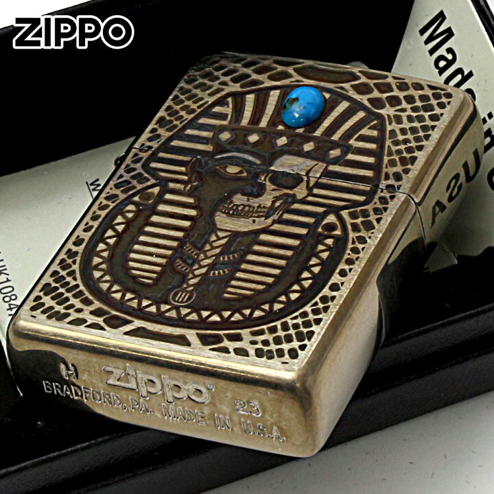 楽天市場】Zippo ジッポライター ビンテージ風 ユーズド エジプト神話 