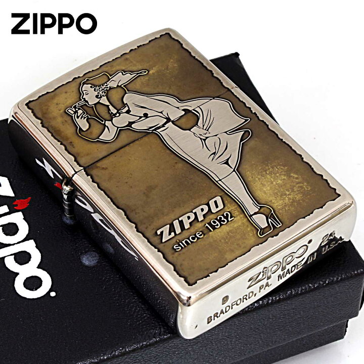 楽天市場】Zippo ジッポライター ビンテージ風 ウインディ Windy 