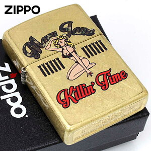 Zippo �W�b�|���C�^�[ KILLIN TIME Pin Up Girl �s���i�b�v�K�[�� �Z�N�V�[ Z48267-125628 ���[���֐�p���i