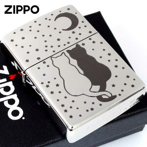 Zippo Wb|C^[ lR L  Cat Moon VGbg Vo[ 2SBK-TCATS [֐pi