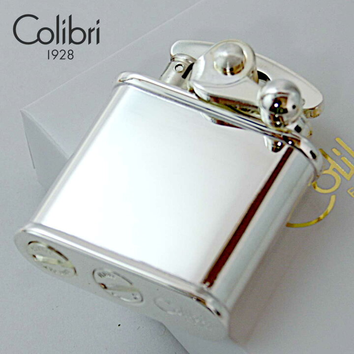 楽天市場】Colibri コリブリ シルバーミガキ フリントオイルライター 