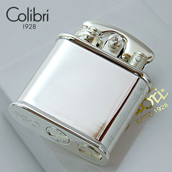 楽天市場】Colibri コリブリ シルバーミガキ フリントオイルライター 