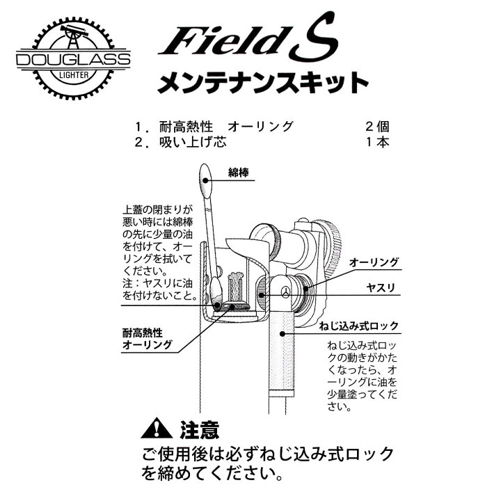 楽天市場】DOUGLASS ダグラス フィールド エス Field S フリントオイル 