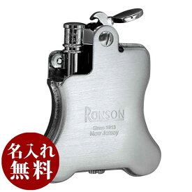 RONSON ロンソン フリントオイルライター バンジョー Banjo バンジョー クロームサテン R01-1030 適合リフィル（ガス or オイル）1本無料進呈