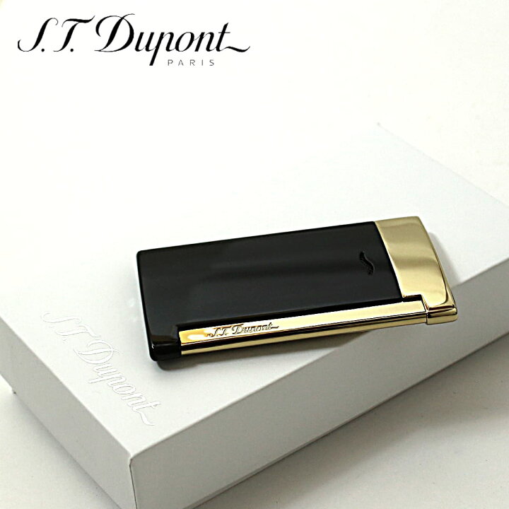 楽天市場】S.T Dupont エス・テー・デュポン スリム7 ブラック 