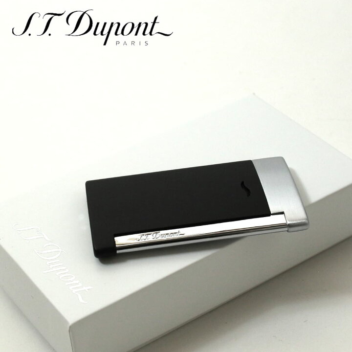 楽天市場】S.T Dupont エス・テー・デュポン スリム7 マットブラック 
