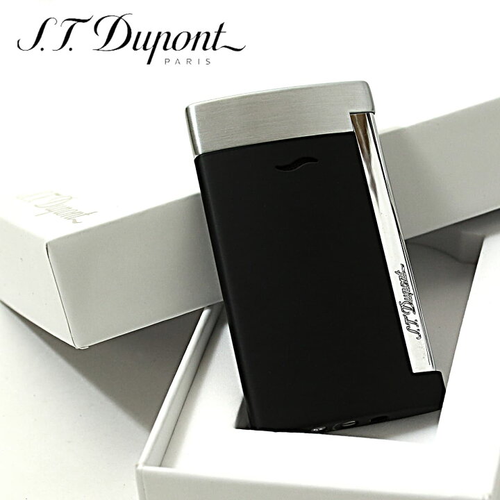 楽天市場】S.T Dupont エス・テー・デュポン スリム7 マットブラック 