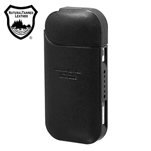 栃木レザー アイコス対応 加熱式 タバコケース フルカバーシリーズ ジーンズ ブラック L-20468 BK YMEX