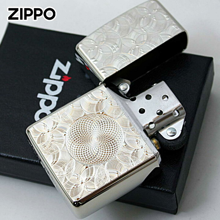 楽天市場】Zippo ジッポー アーマー グリッター 両面加工 ホワイト 