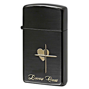 Zippo �W�b�|�[ ���o�[�Y �N���X �X���� �n�[�g ���T�e�[�i���� Lovers Cross 63040298 �v���[���g ���蕨 ���� ���킢�� �I�v�V�����w���Ŗ������