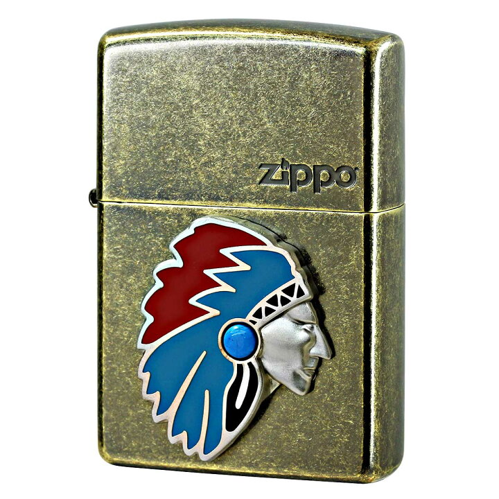 楽天市場】Zippo ジッポー ネイティブアメリカン メタル Native 