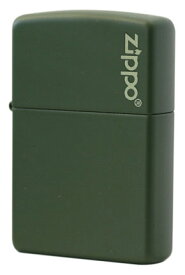 Zippo ジッポー Green Matte グリーンマット 221ZL zippo ジッポ ライター オプション購入で名入れ可 メール便可