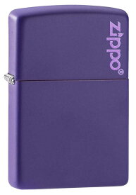 Zippo ジッポー Purple Matte　パープルマット 237ZL zippo ジッポ ライター オプション購入で名入れ可 メール便可